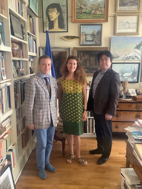 Dans le bureau de Jérôme Cotillon, Directeur général des Services de la Mairie du 5e