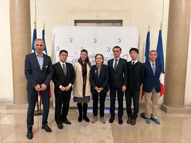 Délégation de Bunkyoku en novembre 2024